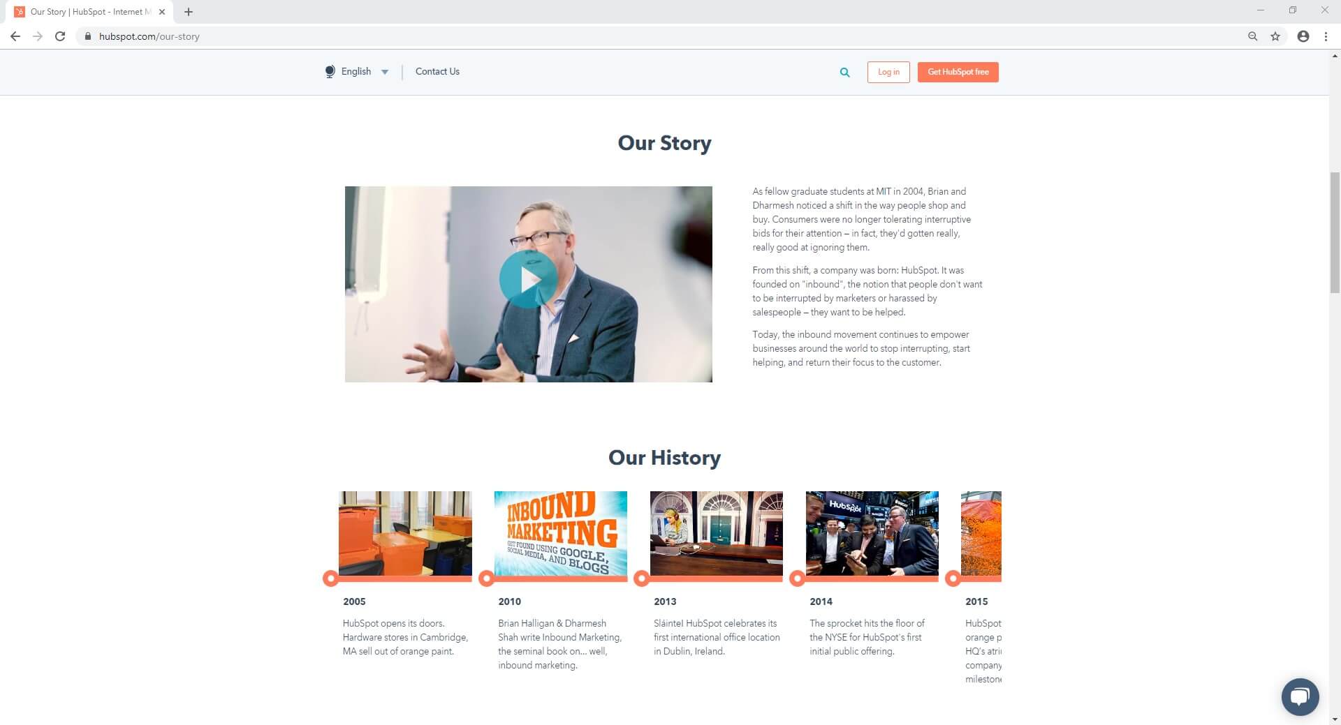Hubspot example